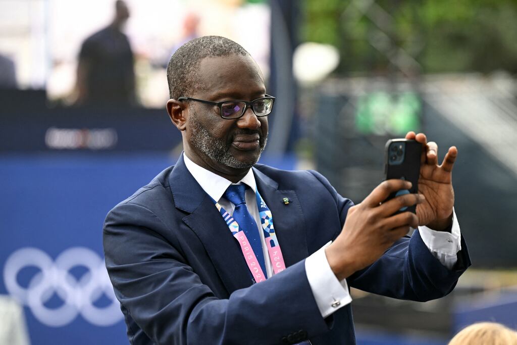 The ex-housekeeper of former top banker and IOC member Tidjane Thiam, who is at the Paris 2024 Olympic Games, has been acquitted of blackmailing him. Photograph: Fabrice Coffrini/AFP via Getty Images