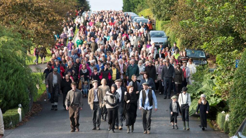 A scene from Strange Occurrences in a Small Irish Village