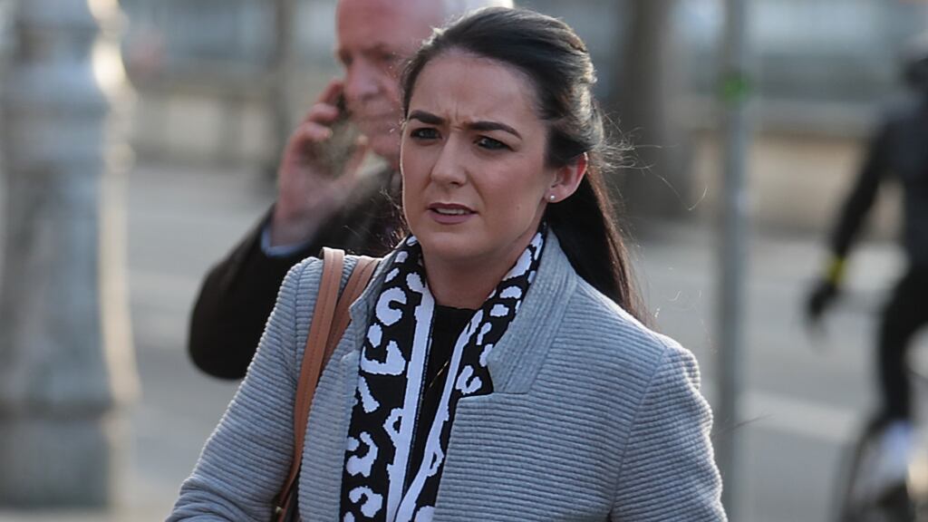 Grace Kearney, mother of Mark Kearney pictured at the Four Courts for a High Court action. Photograph: Collins Courts