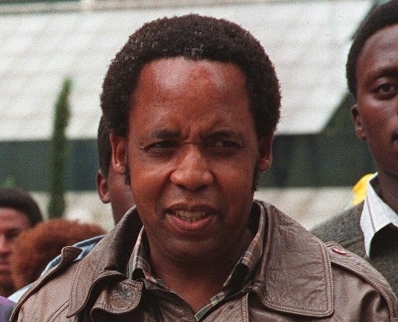 Anti-apartheid leader Chris Hani. Photograph: AP