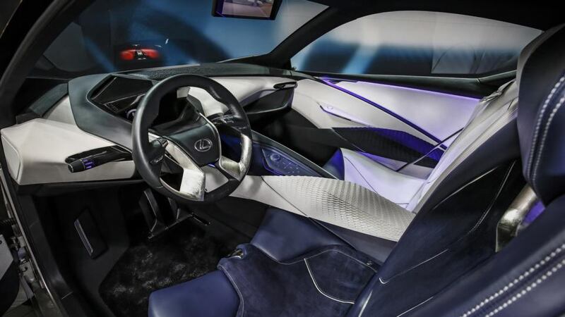 Interior style said to be inspired by a solar eclipse.