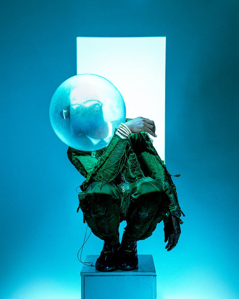 Dublin Theatre Festival 2024: Find Your Eyes, by Benji Reid. Photograph and art direction: Oluwatosin Daniju