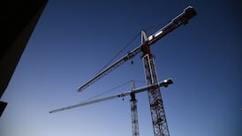 Construction of homes in Dublin city halves