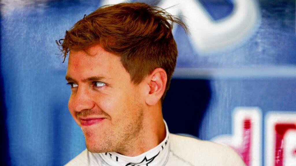 Sebastian Vettel: did not come out of the incident well.