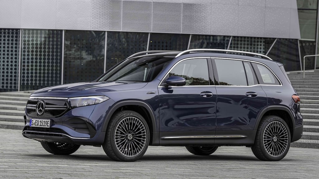 New Mercedes-Benz EQB 300: maximum range available, according to the WLTP test, is 419km