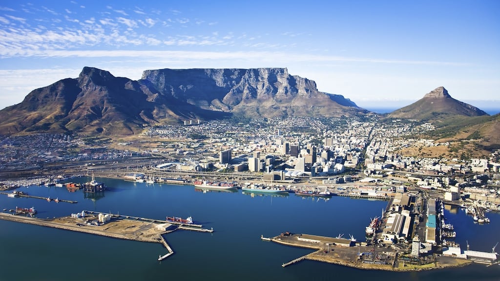 Table Mountain and Cape Town Harbour, South Africa. File photograph: iStock/Getty Images