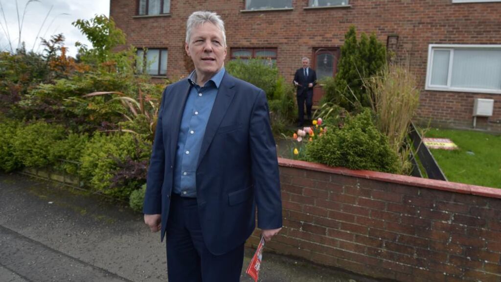 Northern Ireland First Minister Peter Robinson has indicated corporation tax could be cut to match Republic’s 12.5 per cent from April 2017. Photograph: Charles McQuillan/Getty Images