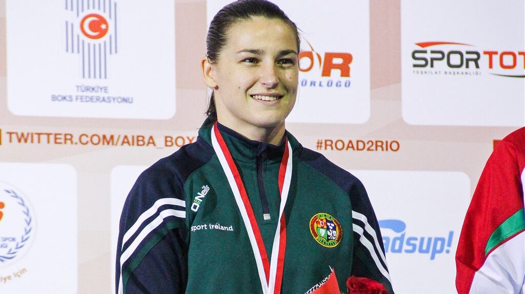 Katie Taylor: lost in Turkey to Azeri southpaw Yana Alekseevna, but goes to Astana as the undisputed world number one in the lightweight division. Photograph: Inpho