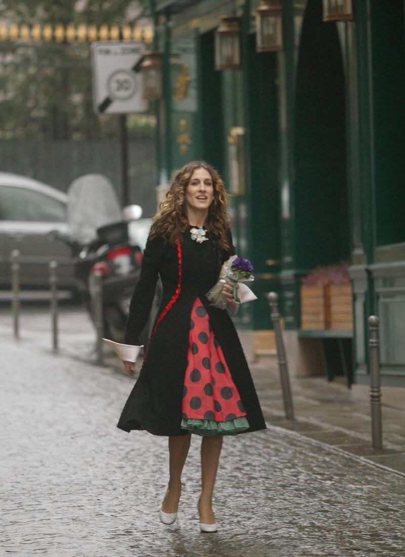 Sarah Jessica Parker as Carrie Bradshaw in Sex and the City