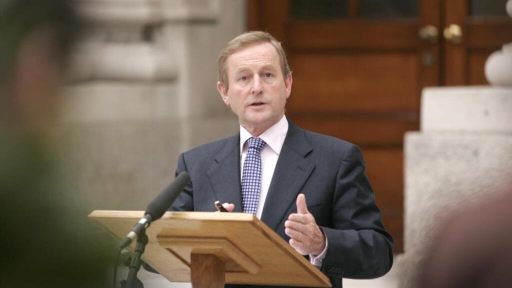 ‘On Tuesday when the Taoiseach began to tell the Dáil that he has “been a supporter for a very long time of the idea that Dáil questions should be answered as fully and as completely as possible” the Opposition laughed in his face.’ Photographer: Dara Mac Dónaill / THE IRISH TIMES