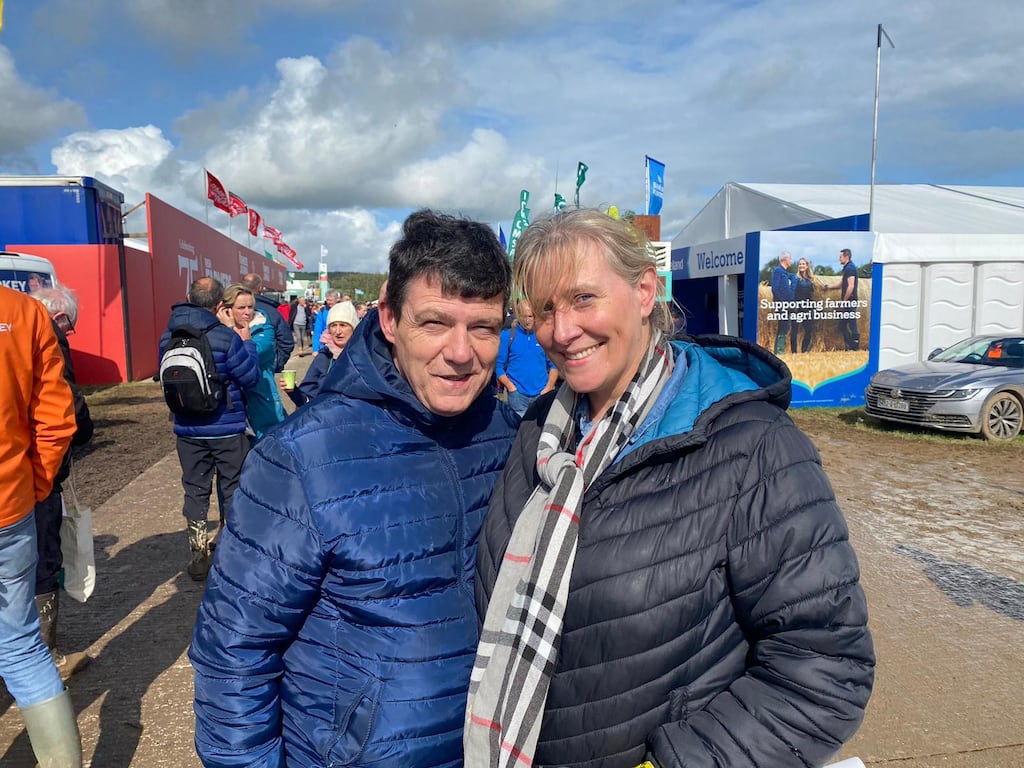 Padraig and Tara McGovern: 'We never stop working, and it’s only to keep our head above water.' Photograph: Fiachra Gallagher