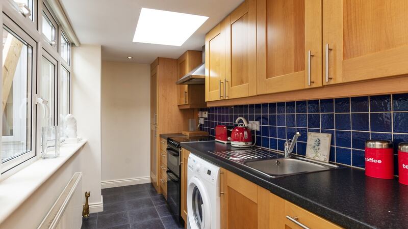 Galley kitchen at Cairn Hill, 13 Cormac Terrace, Terenure D6W