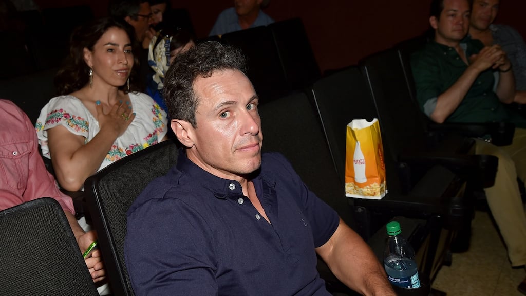 CNN anchor Chris Cuomo: Had to apologise for participating in strategy sessions with Andrew Cuomo’s aides. Photograph: Patrick McMullan via Getty Images)