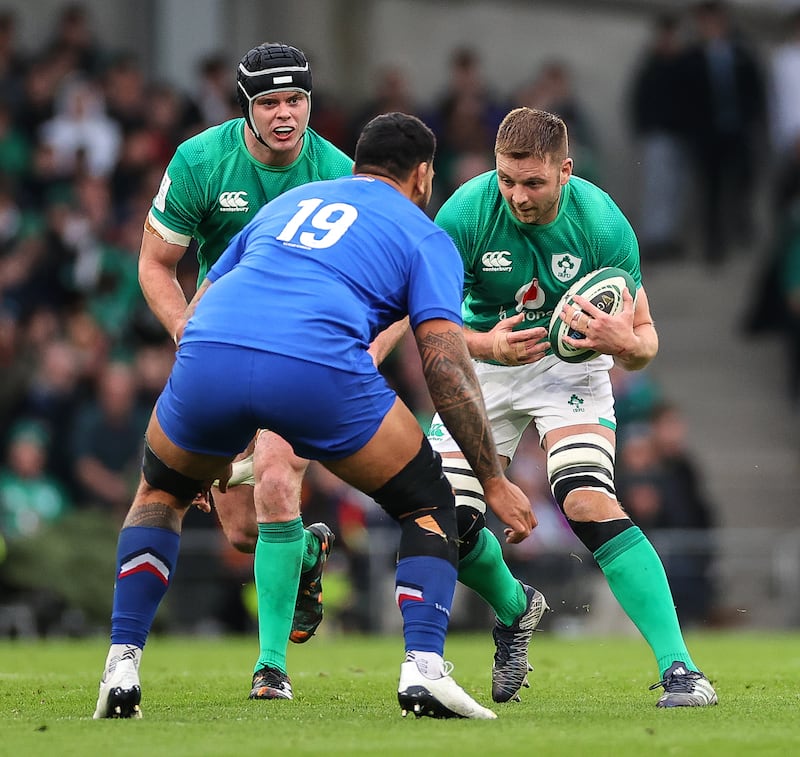 Iain Henderson is set to come in for the injured Tadhg Beirne in the Ireland secondrow for Saturday's Six Nations game against Italy in Rome. Photograph: James Crombie/Inpho