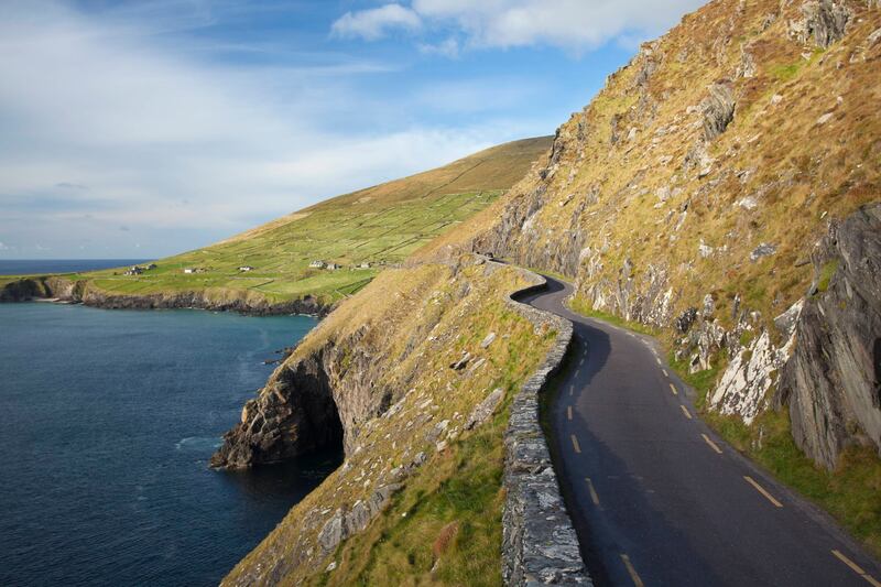 Explore the breathtaking coast road at Slea Head, Dingle Peninsula, Co Kerry.