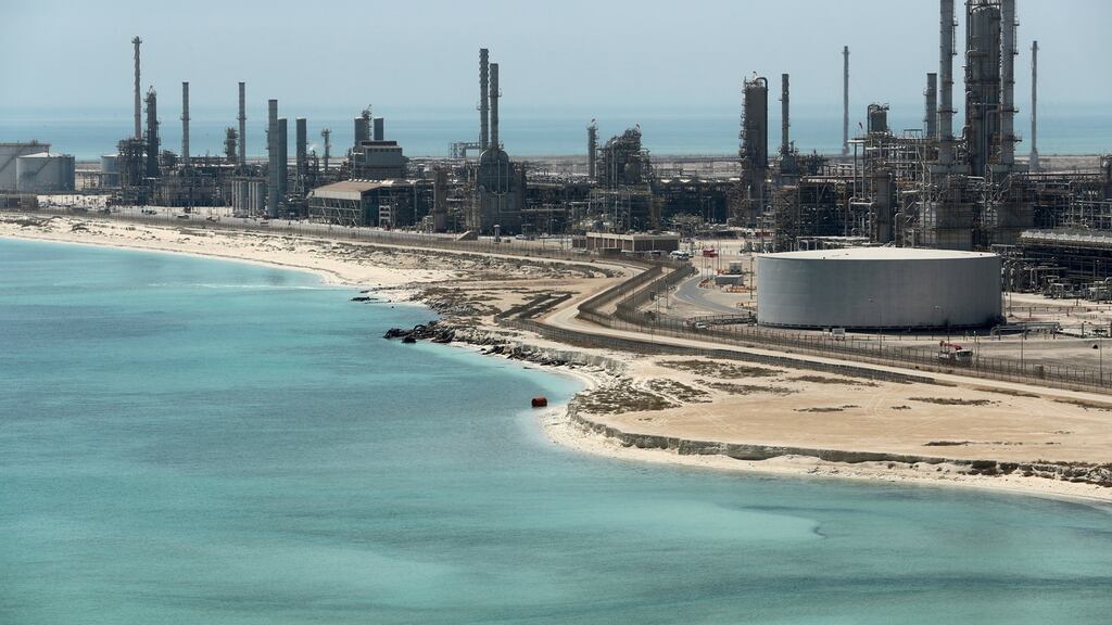 Saudi Arabia’s crown prince announced the plan to sell about 5 per cent of Aramco in 2016, predicting the sale would value the whole company at $2 trillion (€1.72 trillion) or more.