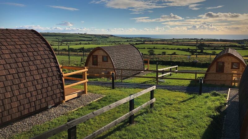 Wake up to the wonders of nature at Ardmore Glamping Pods.