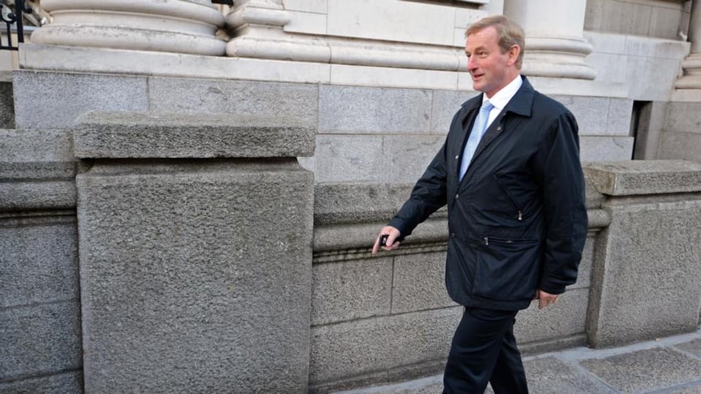 Taoiseach Enda Kenny and Tánaiste Eamon Gilmore both said this would be the last in the series of tough budgets since 2008. Photograph: Eric Luke