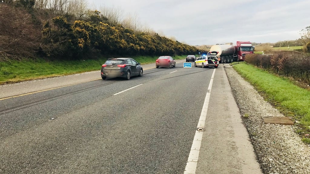 ‘Unfortunately we are all familiar with scenes like this’. Photograph: An Garda Síochána Southern Region/Facebook