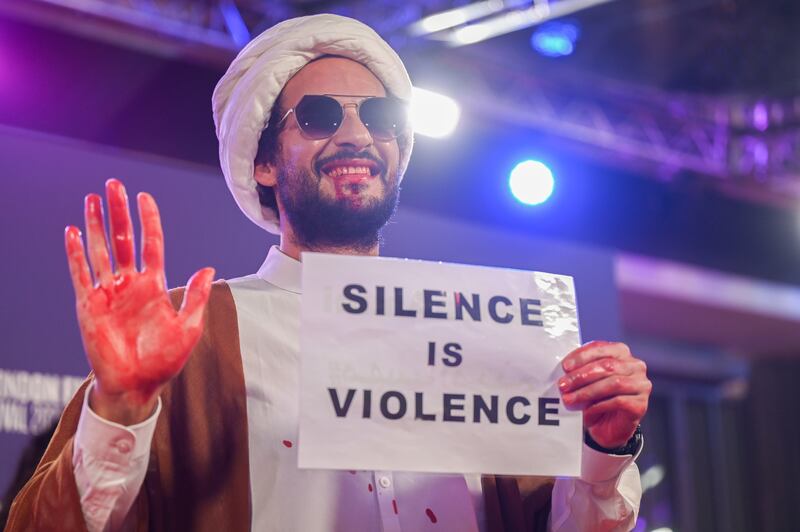 Director Ali Abbasi at Holy Spider's UK premiere, during London Film Festival. Photograph: Stuart C Wilson/Getty for BFI