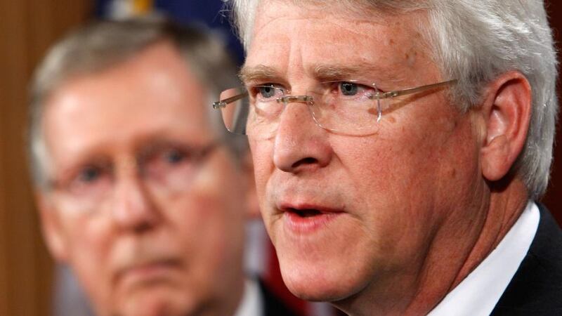 An envelope sent to the congressional office of Mississippi Republican Sen Roger Wicker tested positive for the deadly poison ricin, according to published reports. Photograph: Alex Wong/Getty Images