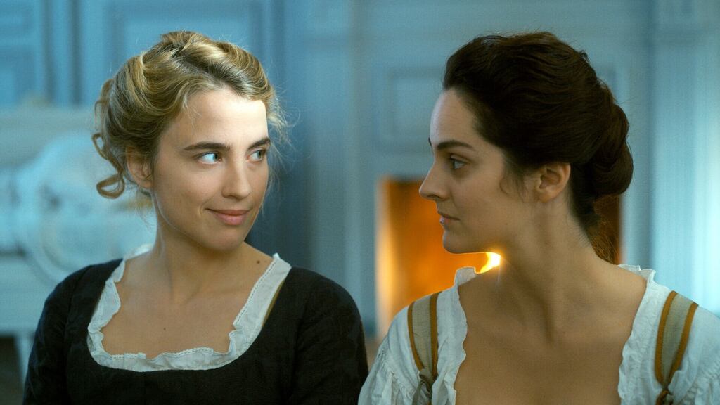 Adèle Haenel and Noémie Merlant in Portrait of a Lady on Fire. Photograph: Curzon Artificial Eye