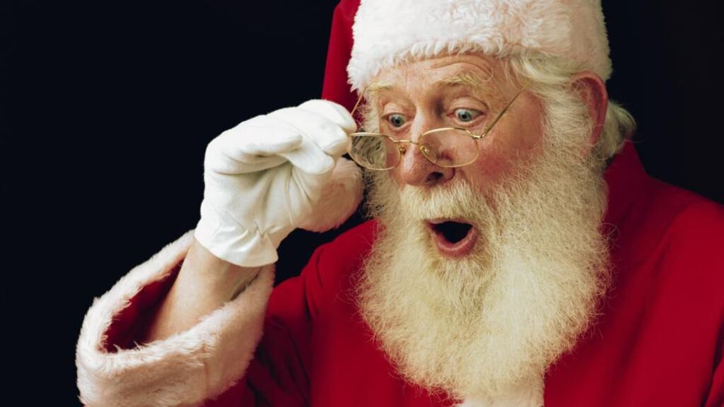 Santa: In 100 years he will still be working his magic.