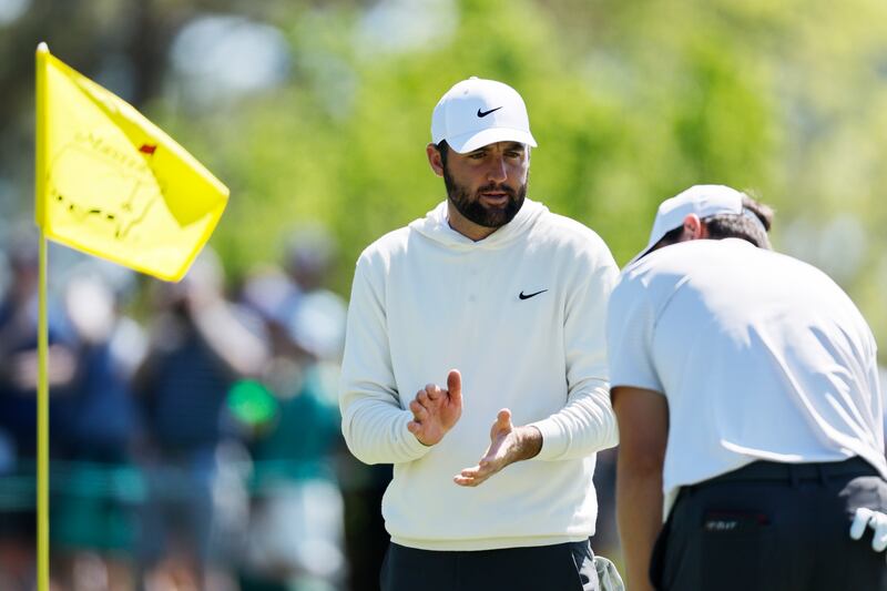 Scottie Scheffler: will be bidding for a third coveted Green Jacket at the US Masters. Photograph: Harry How/Getty Images