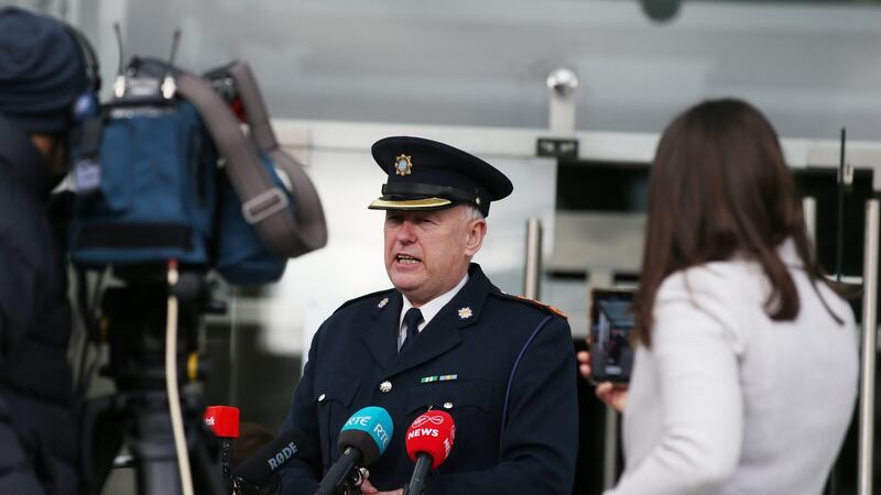 Chief Supt Finbarr Murphy commended the victim in the case for her bravery and said she has been ‘an inspiration to a number of women not only in Ireland but beyond Ireland as well’. Photograph: Collins Courts