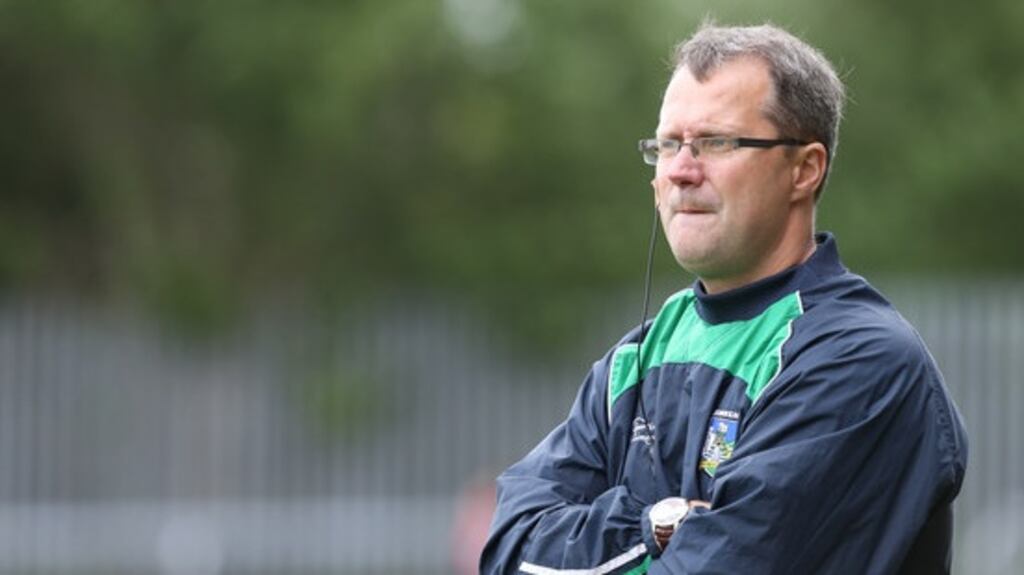John Brudair has stepped down as Limerick senior football manager. Photograph: Inpho
