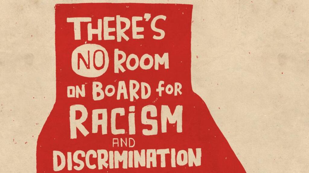The Immigrant Council of Ireland  has launched a new awareness campaign in partnership with Dublin City Council and the National Transport Authority calling for racism-free public transport. Photograph: The Immigrant Council of Ireland