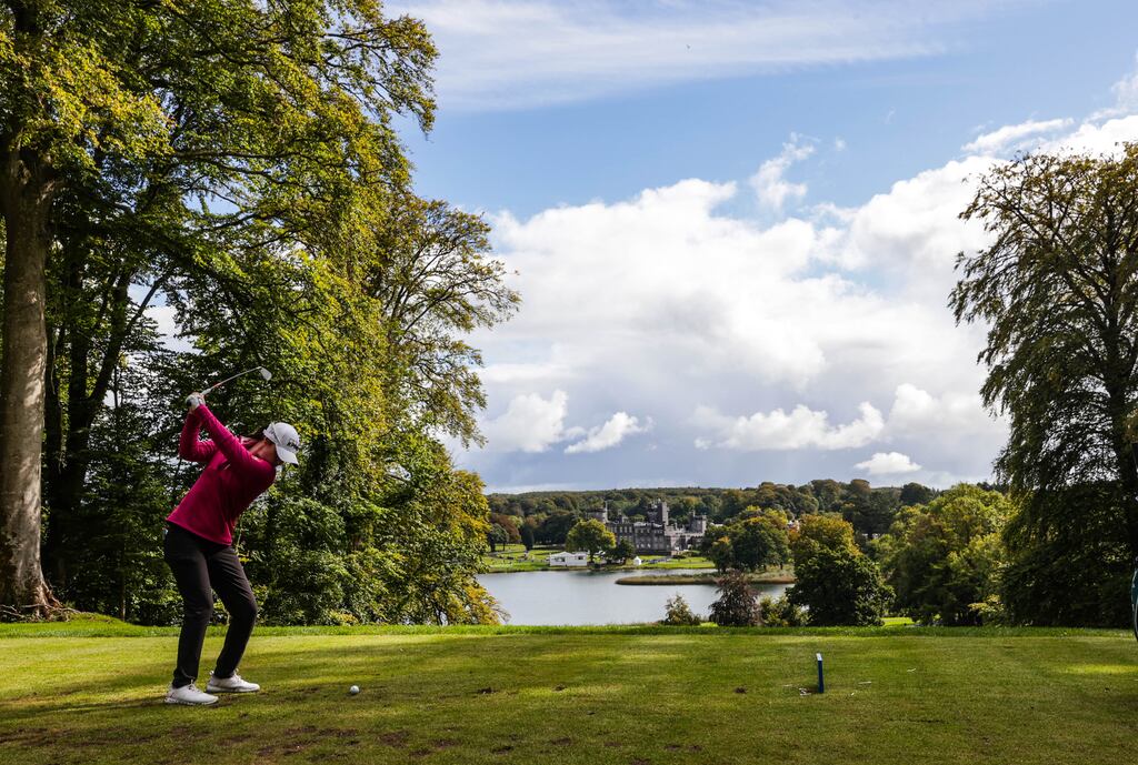 Ireland's Leona Maguire at last year's KPMG Women's Irish Open at Dromoland Castle, Co Clare. Photograph: Laszlo Geczo/Inpho