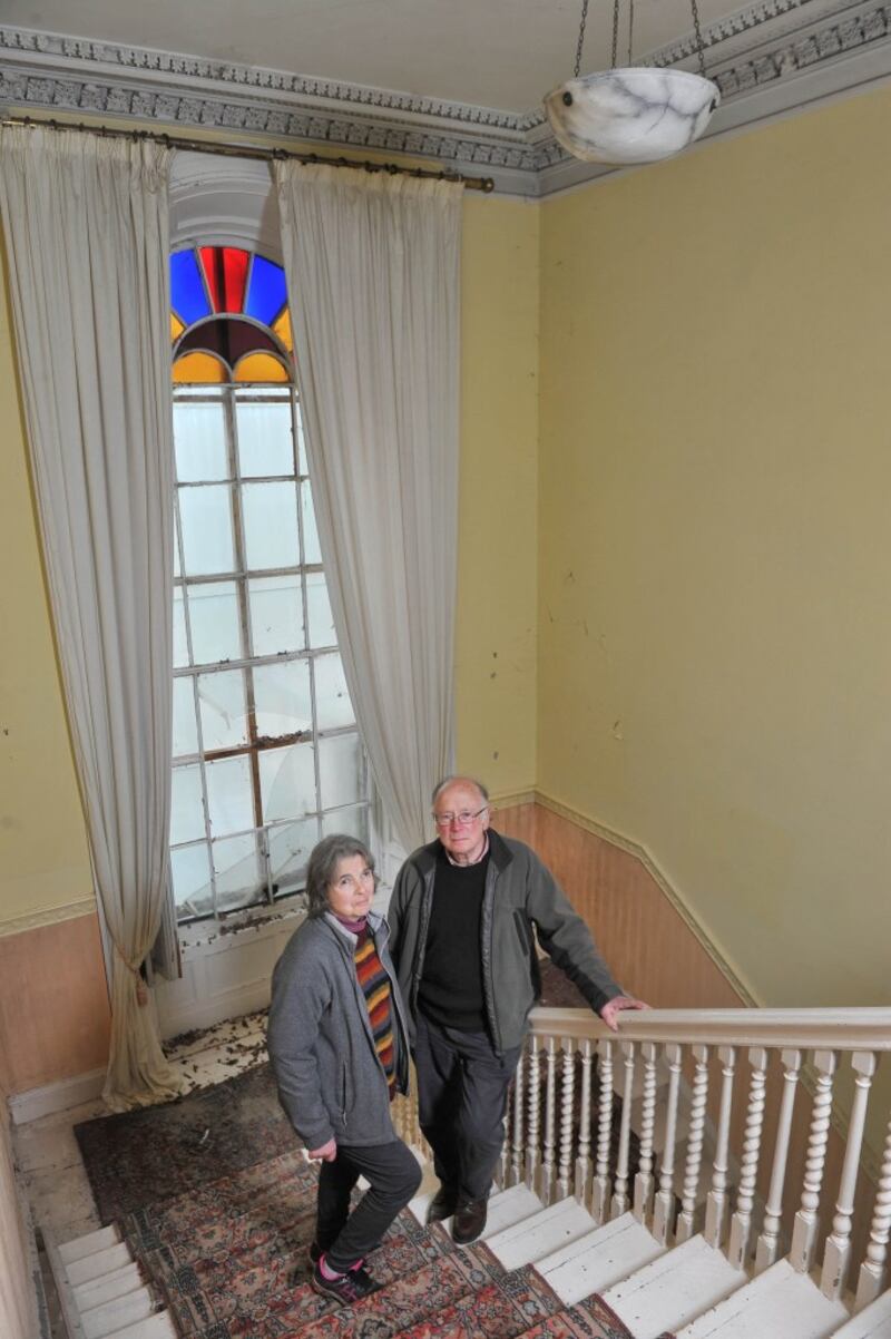 Jane and Patrick Annesley pictured at their ancestral home, Annesgrove near Castletownroche in Co Cork. The family have been there for close on 400 years. Photograph: Daragh Mc Sweeney/Provision