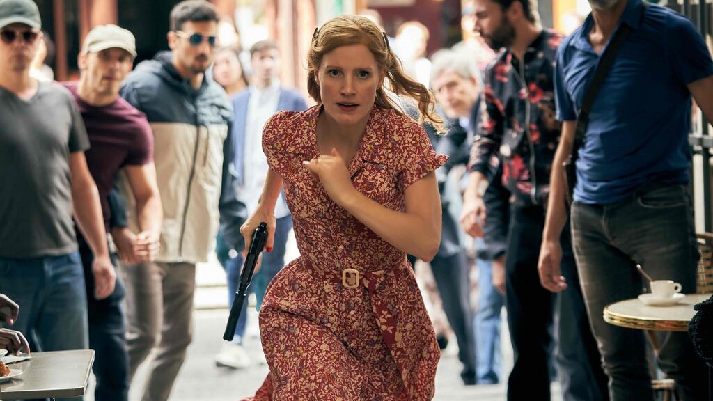 Jessica Chastain heads the all-star female cast of The 355.