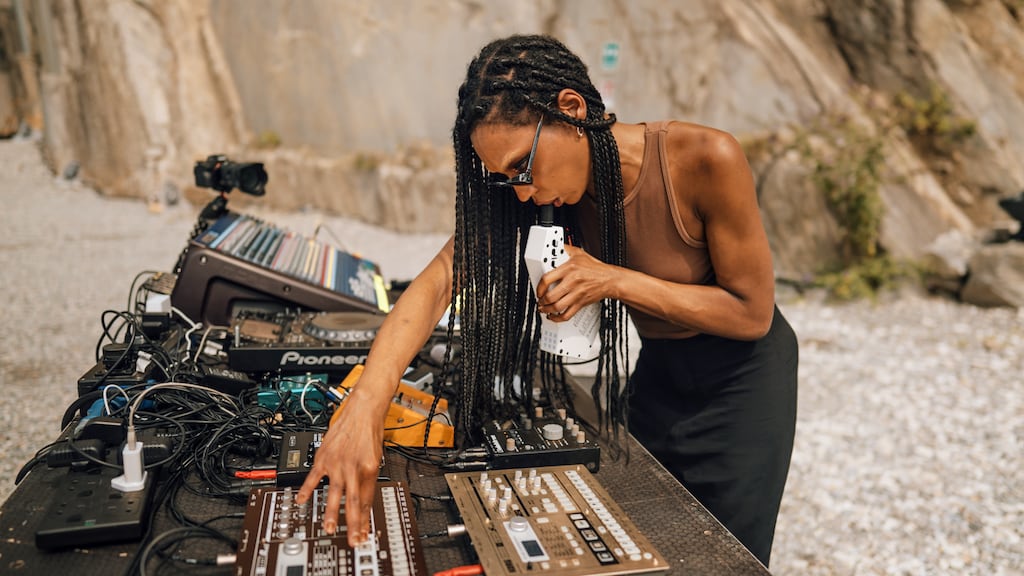 Nkisi aka Melika Ngombe Kolongo, one of the techno artists who will perform at Imma on Thursday