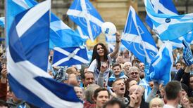 European shares climb early, Scotland in focus