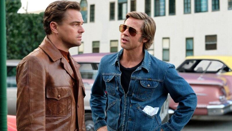 Leonardo DiCaprio and Brad Pitt in Once Upon a Time in...Hollywood
