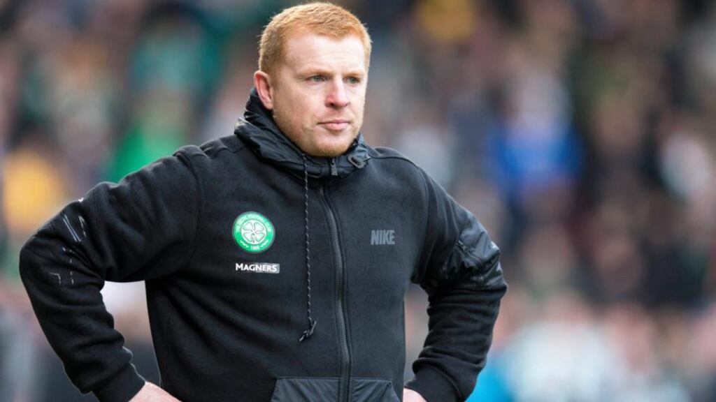 Neil Lennon: would bite your hand off for a point against Ajax in Amsterdam tonight.