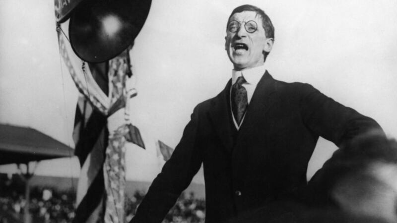 In 1927, Fianna Fáil, established a year earlier by Éamon de Valera, abandoned its abstentionist policy. Photograph: Topical Press Agency/Getty Images