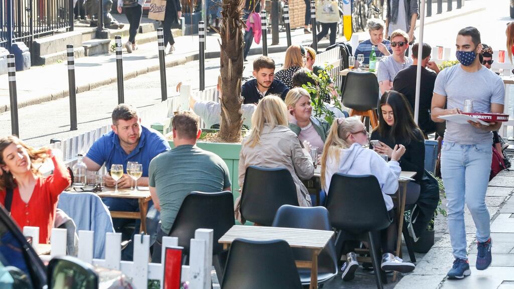 Guidelines due to be issued by Fáilte Ireland on the resumption of hospitality will be an important in assisting business owners to prepare their premises to operate safely in the summer. Photograph: Sasko Lazarov / RollingNews.ie