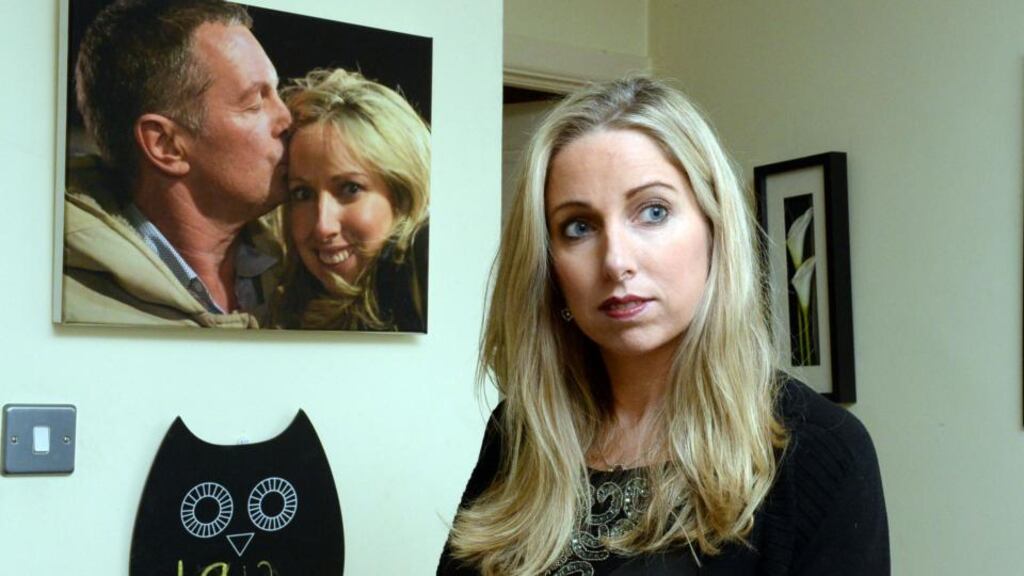Sheena Crean, who is 20 weeks into her pregnancy, at her home in Ballsbridge, Dublin. She described the lack of information as “appalling”. Photograph: Cyril Byrne