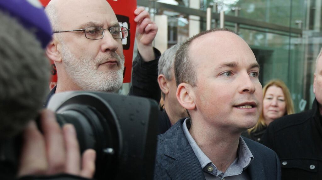 Paul Murphy faces charges arising out of a water protest in Jobstown on November 15th, 2014. Photograph: Collins Courts