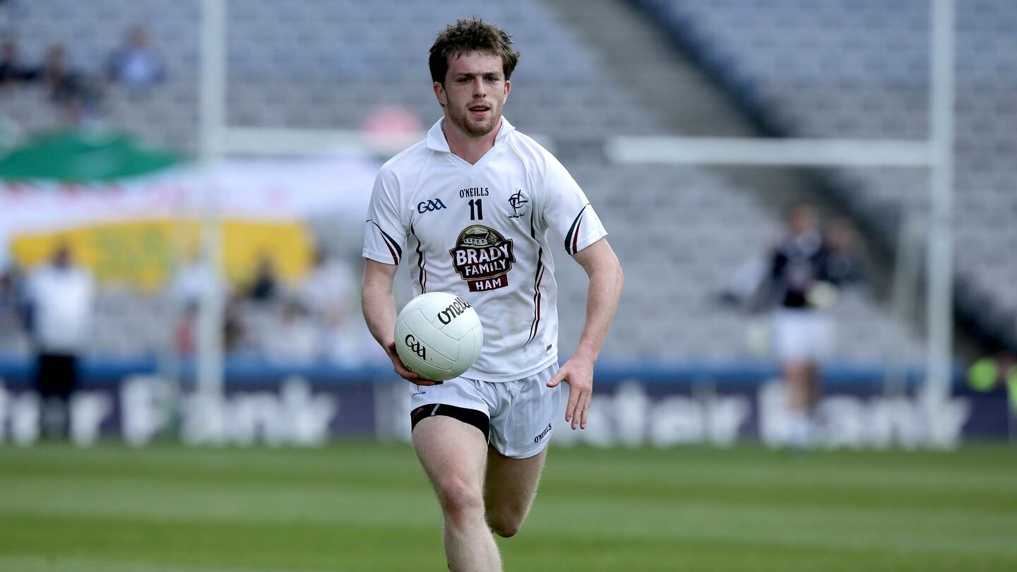 Niall Kelly has quickly established himself as one of their most reliable and go-to forwards with Kildare. Photo: Inpho