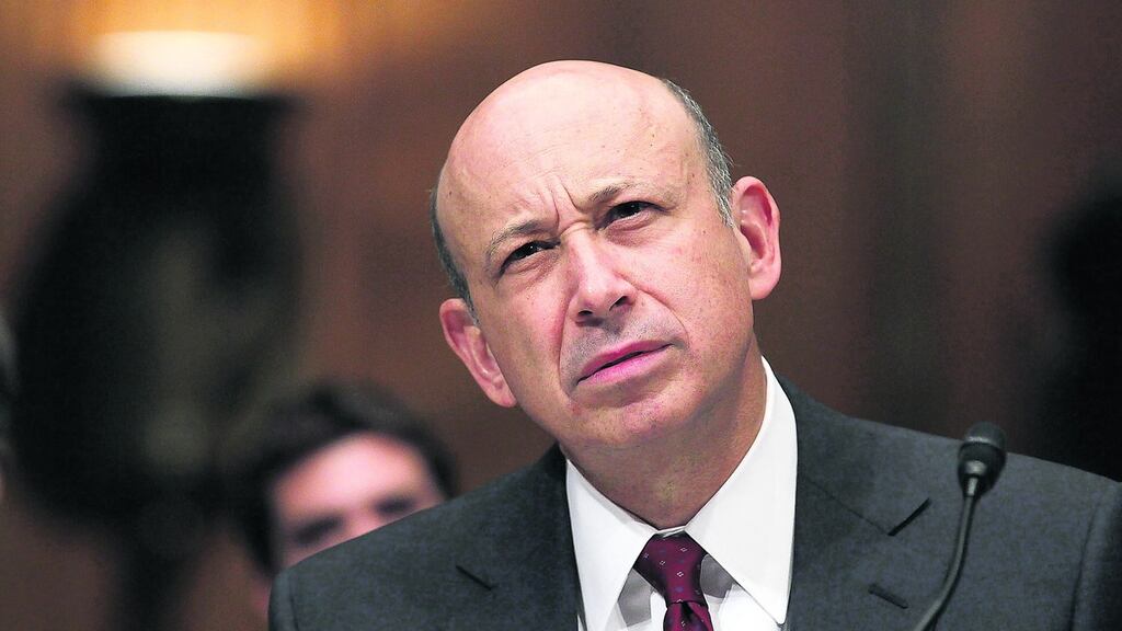 Goldman’s CEO said he would like to see an implementation period of at least “a couple of years” once the deal is agreed