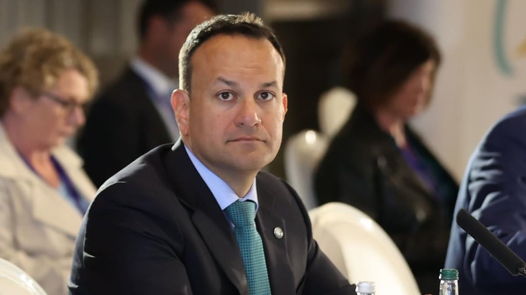 Tánaiste Leo Varadkar at the British-Irish Council summit in Lough Erne Resort in Enniskillen, Co Fermanagh, earlier this month. Photograph: Liam McBurney/PA Wire