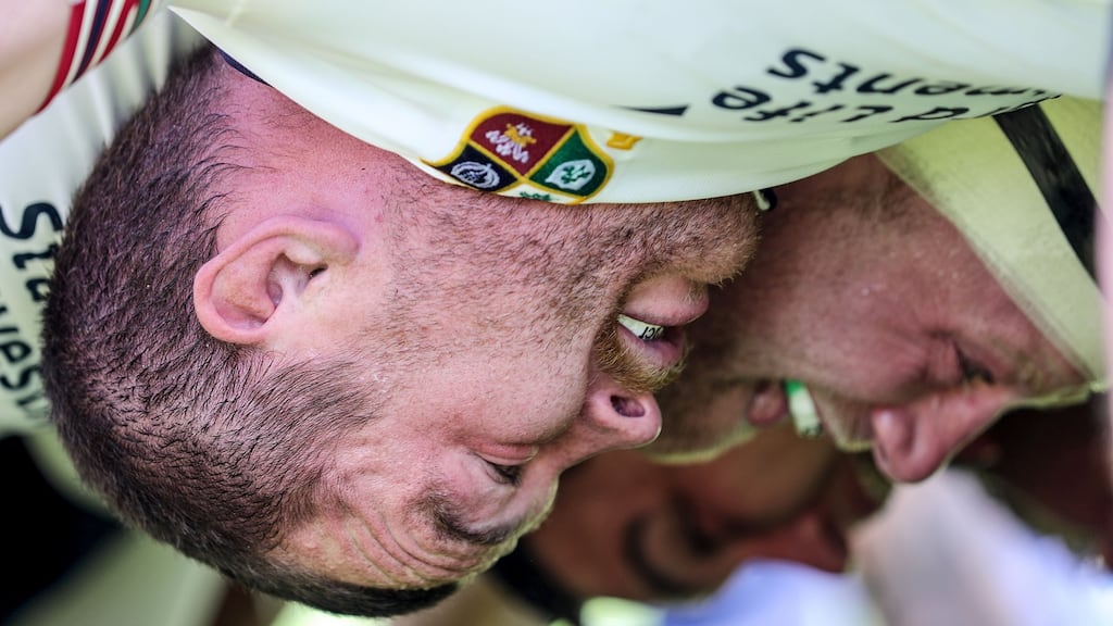 The Lions in training ahead of the tour of New Zealand. Photograph: Dan Sheridan/Inpho