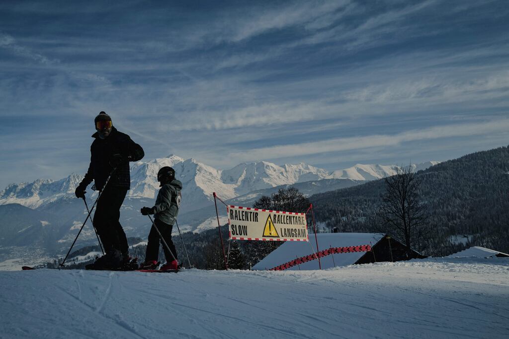 Property prices in top ski resorts are rising at the fastest rate in eight years, according to a new report. Photograph: Olivier Chassignole/ AFP