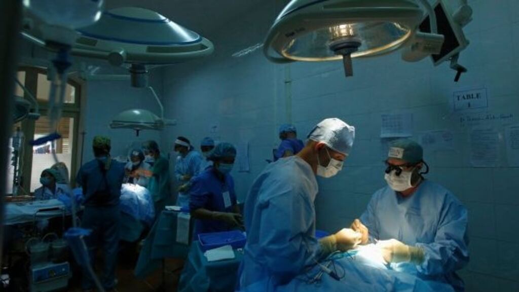 Increasing numbers of consultants working in private hospitals are paying more than €100,000 per year for clinical indemnity cover, the Irish Hospital Consultants Association (IHCA) conference has been told. Photograph: Reuters