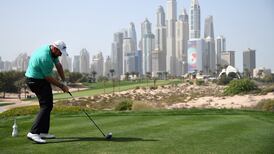 Shane Lowry battles in Dubai but falls well behind DeChambeau