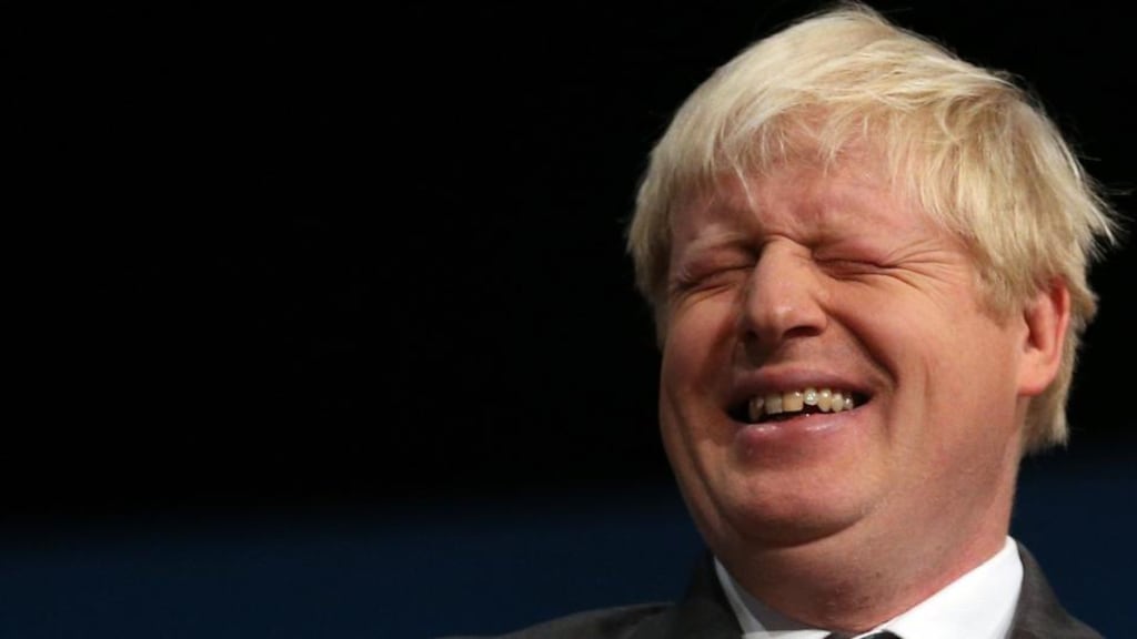 Mayor of London, Boris Johnson has sent his best wishes to the London Gaelic football team. Photograph: Matt Cardy/Getty Images